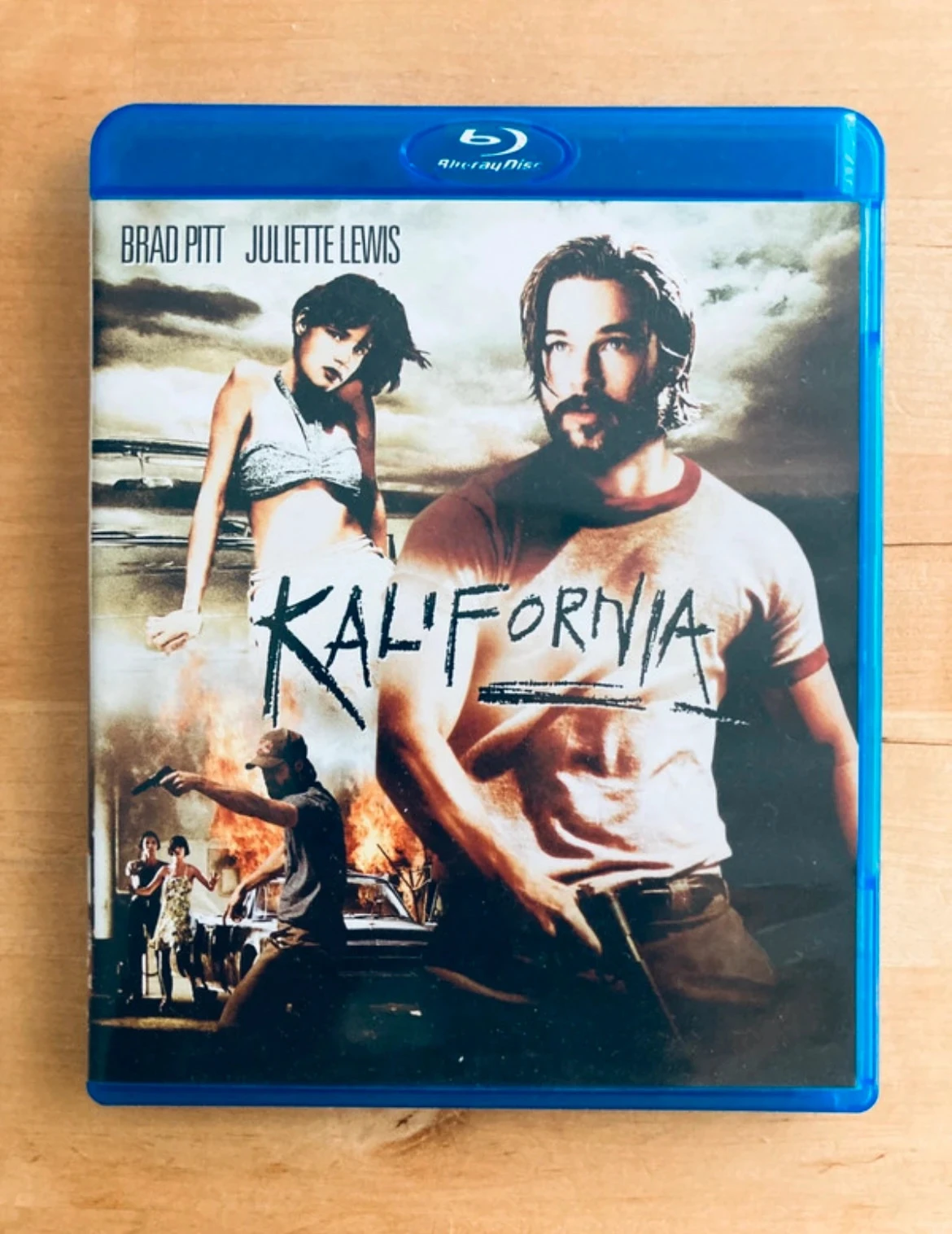 Blu-ray Kalifornia Brad Pitt.